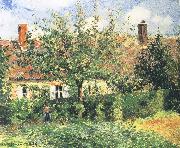 Camille Pissarro Farmhouse oil